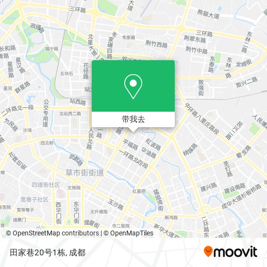 田家巷20号1栋地图
