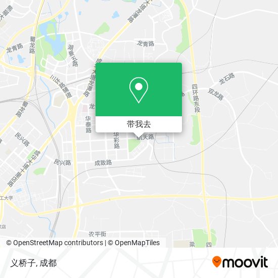 义桥子地图