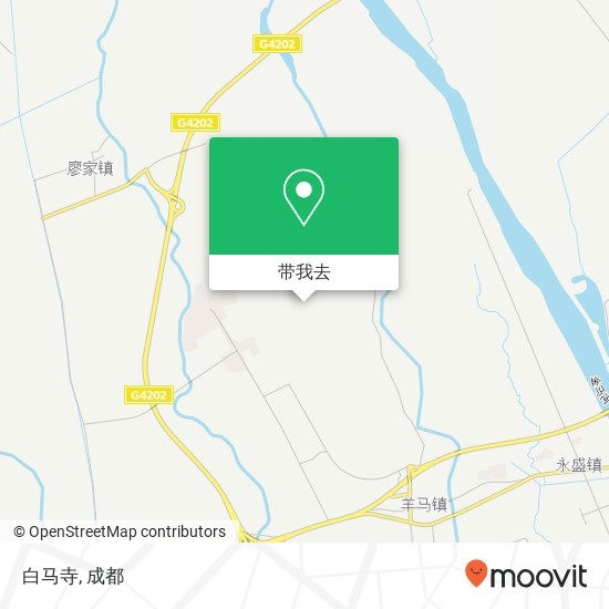 白马寺地图