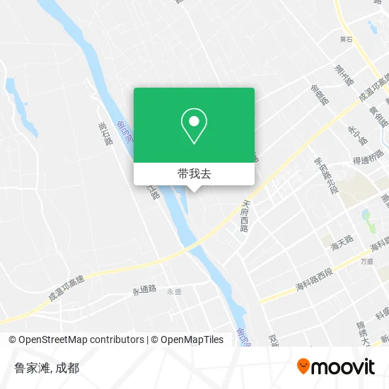 鲁家滩地图