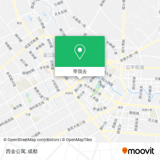 西金公寓地图
