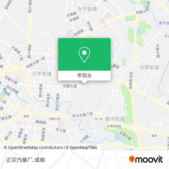 正宗汽修厂地图