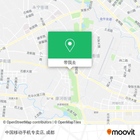 中国移动手机专卖店地图