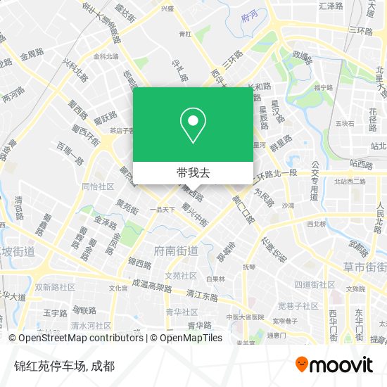 锦红苑停车场地图