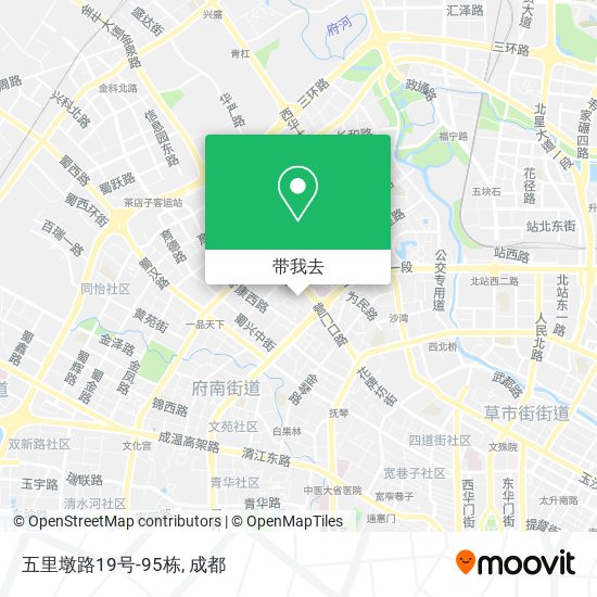 五里墩路19号-95栋地图