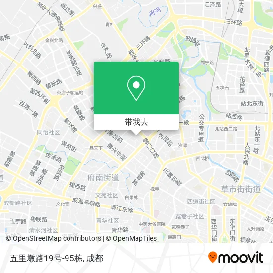五里墩路19号-95栋地图
