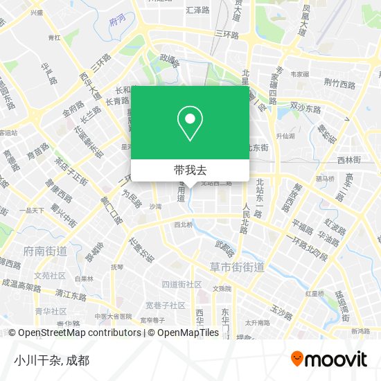 小川干杂地图