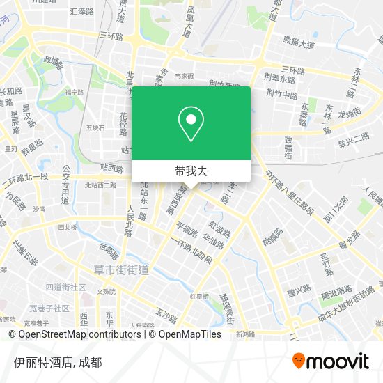 伊丽特酒店地图