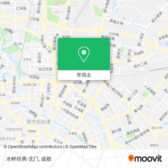 水畔经典-北门地图
