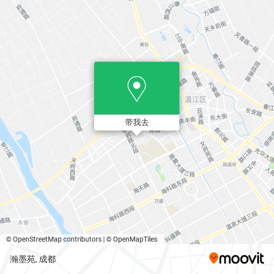 瀚墨苑地图