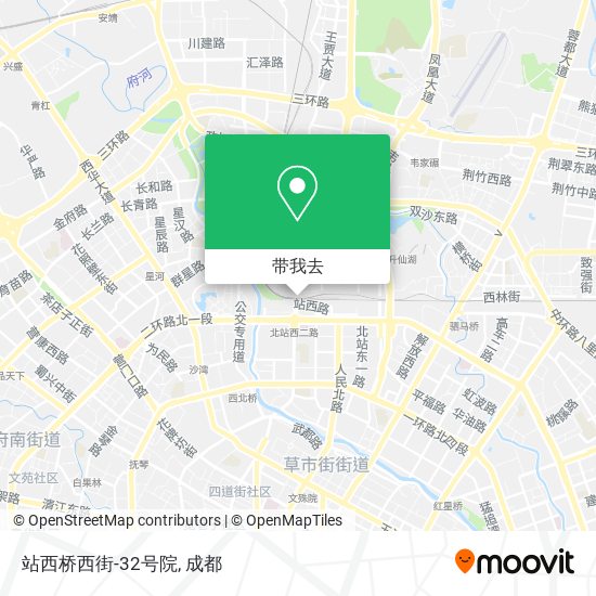 站西桥西街-32号院地图