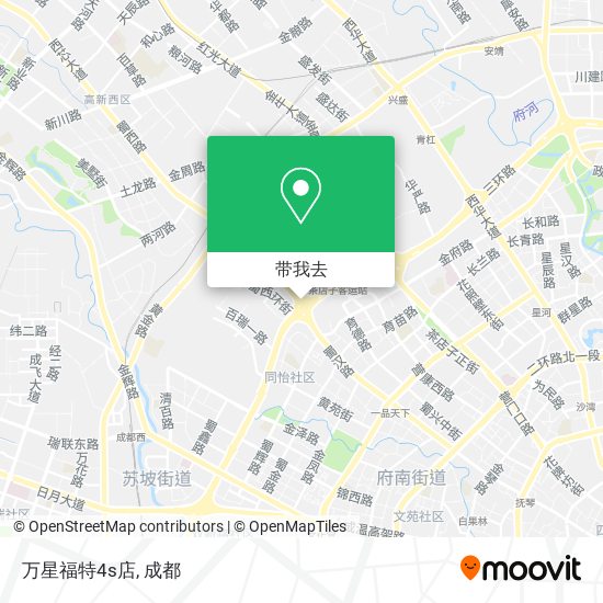 万星福特4s店地图