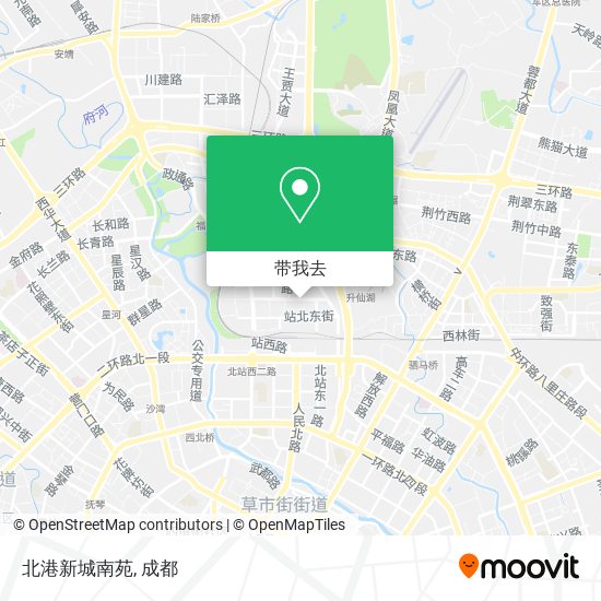 北港新城南苑地图