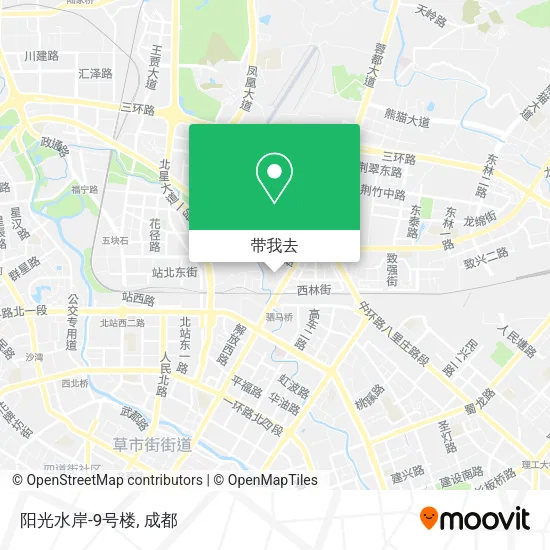 阳光水岸-9号楼地图