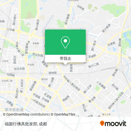 福圆行佛具批发部地图