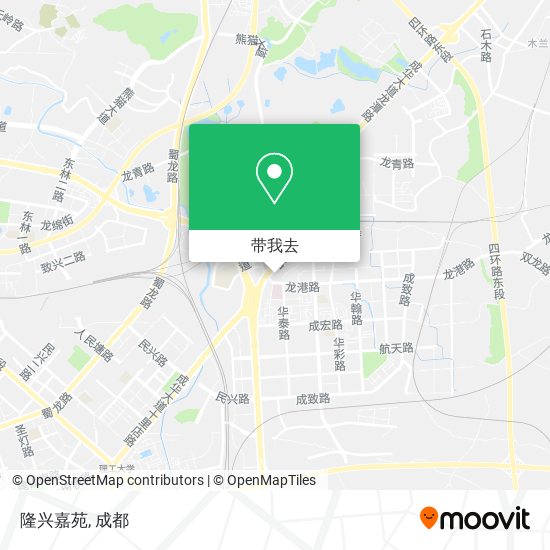 隆兴嘉苑地图