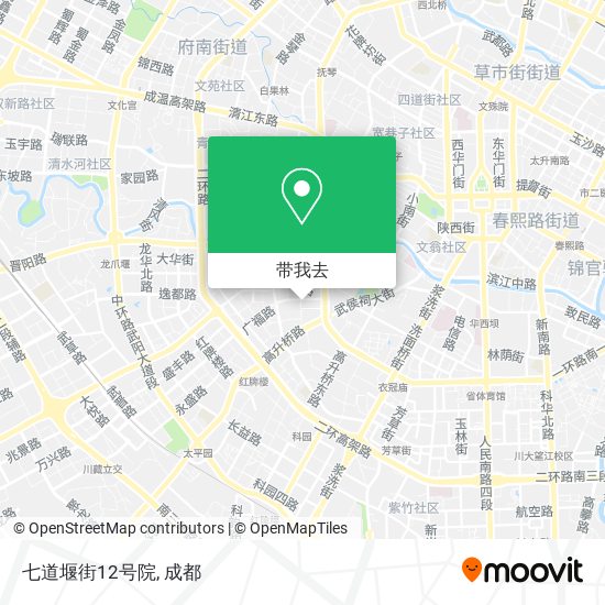 七道堰街12号院地图