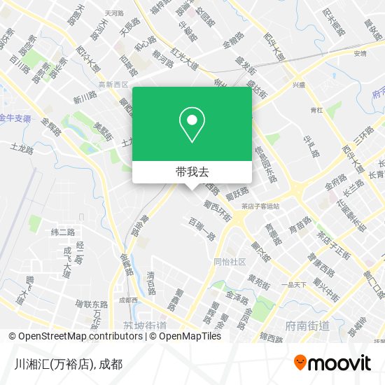 川湘汇(万裕店)地图