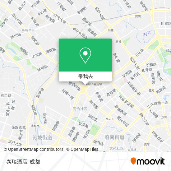 泰瑞酒店地图
