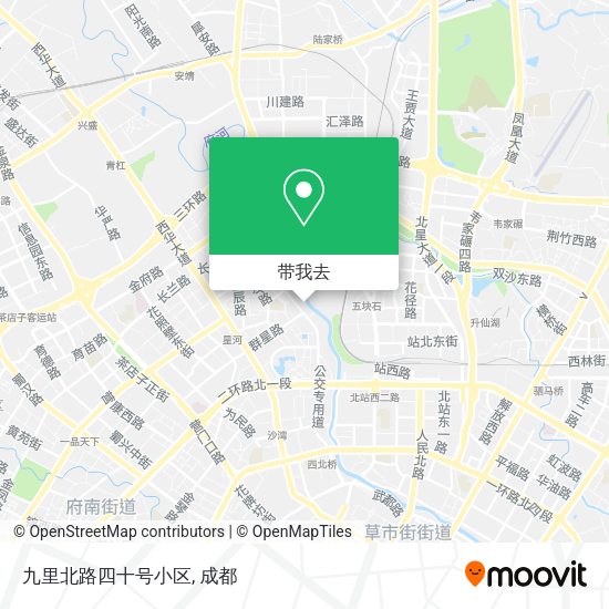 九里北路四十号小区地图