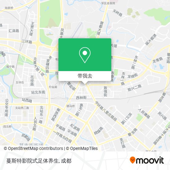 蔓斯特影院式足体养生地图