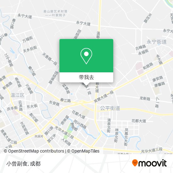 小曾副食地图