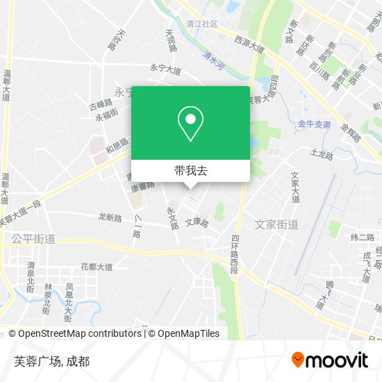 芙蓉广场地图