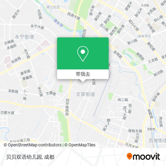 贝贝双语幼儿园地图
