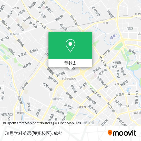 瑞思学科英语(迎宾校区)地图