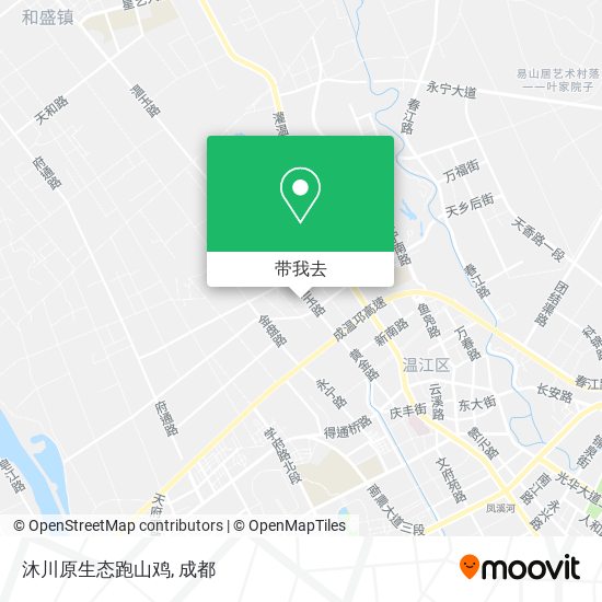 沐川原生态跑山鸡地图