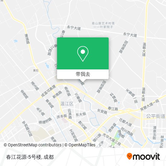 春江花源-5号楼地图