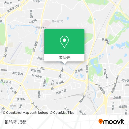 银鸽湾地图
