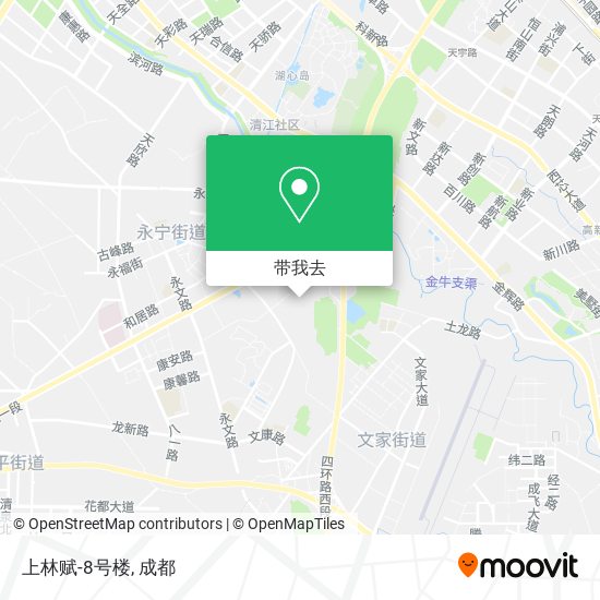 上林赋-8号楼地图