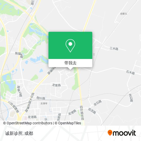 诚新诊所地图