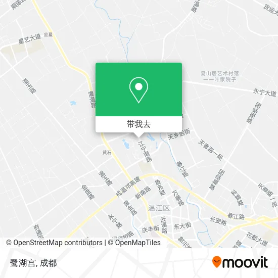 鹭湖宫地图