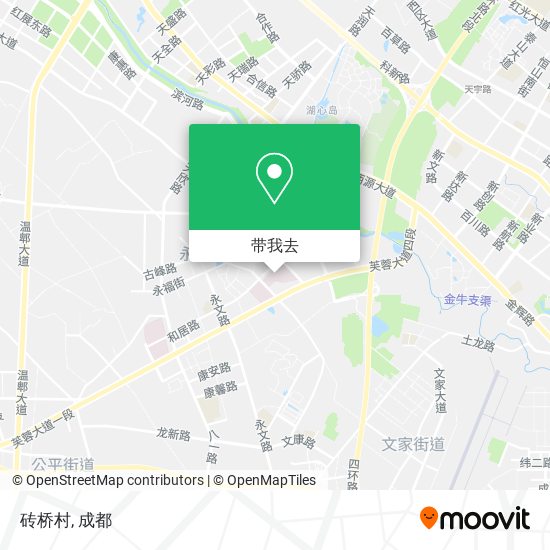 砖桥村地图