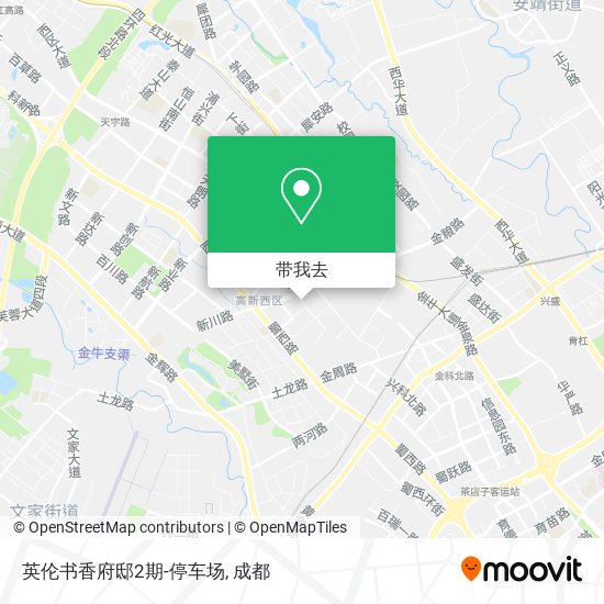 英伦书香府邸2期-停车场地图