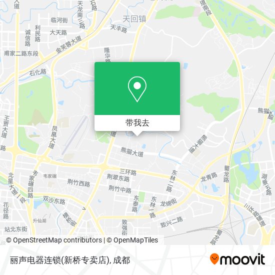丽声电器连锁(新桥专卖店)地图