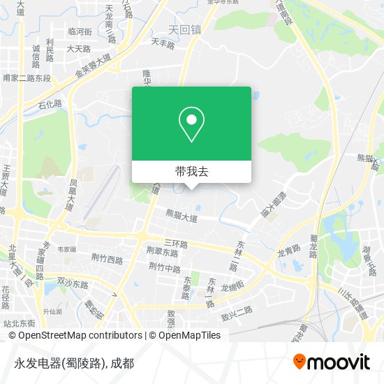 永发电器(蜀陵路)地图
