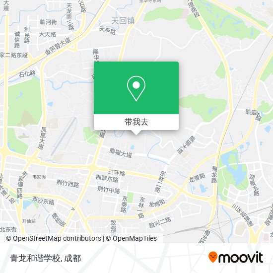 青龙和谐学校地图