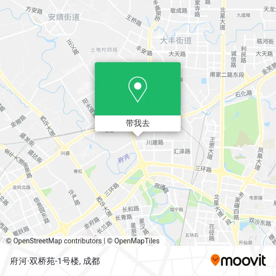 府河·双桥苑-1号楼地图