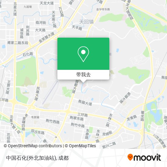 中国石化(外北加油站)地图