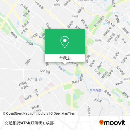 交通银行ATM(顺清街)地图