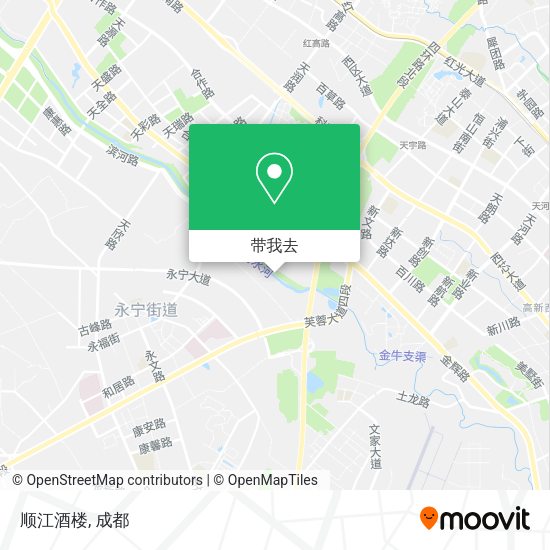 顺江酒楼地图