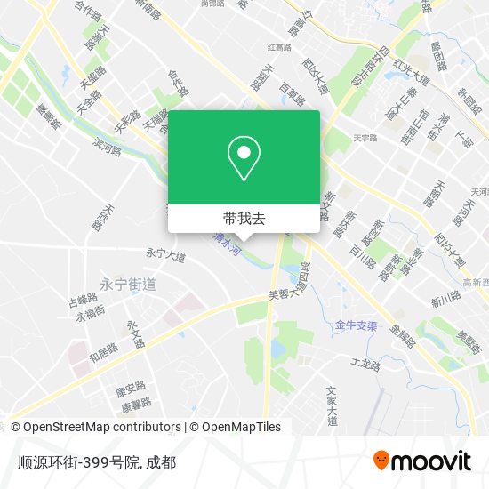 顺源环街-399号院地图