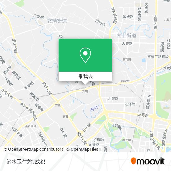 踏水卫生站地图