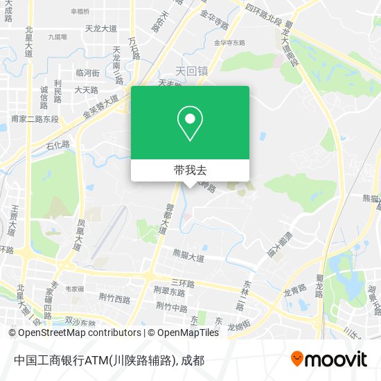 中国工商银行ATM(川陕路辅路)地图
