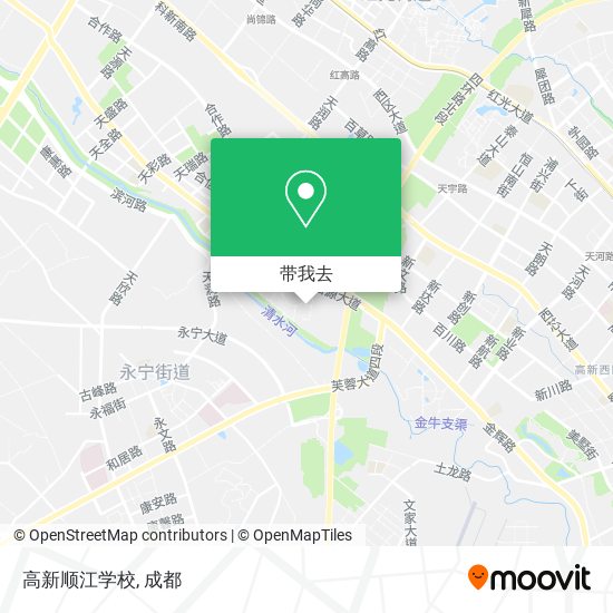 高新顺江学校地图