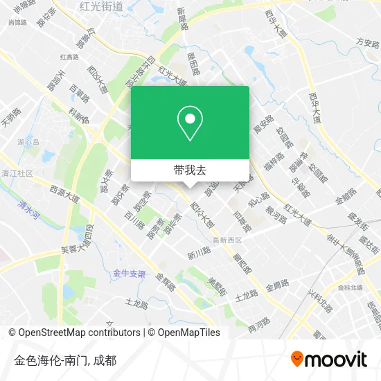 金色海伦-南门地图