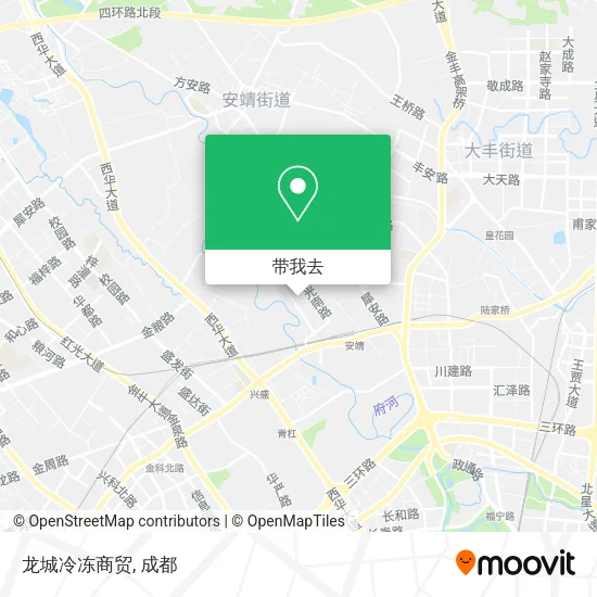 龙城冷冻商贸地图
